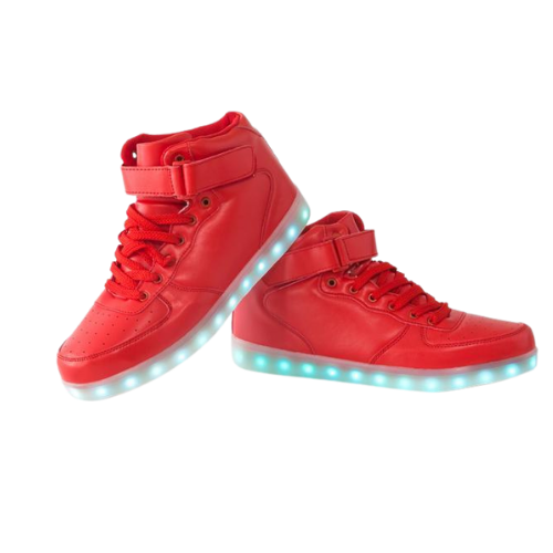Hightop Lighted Sneakers