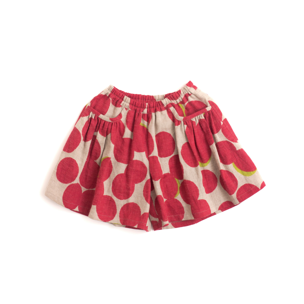 Red Dots Play Skirt