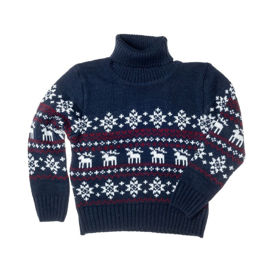 Fairisle Turtleneck Sweater