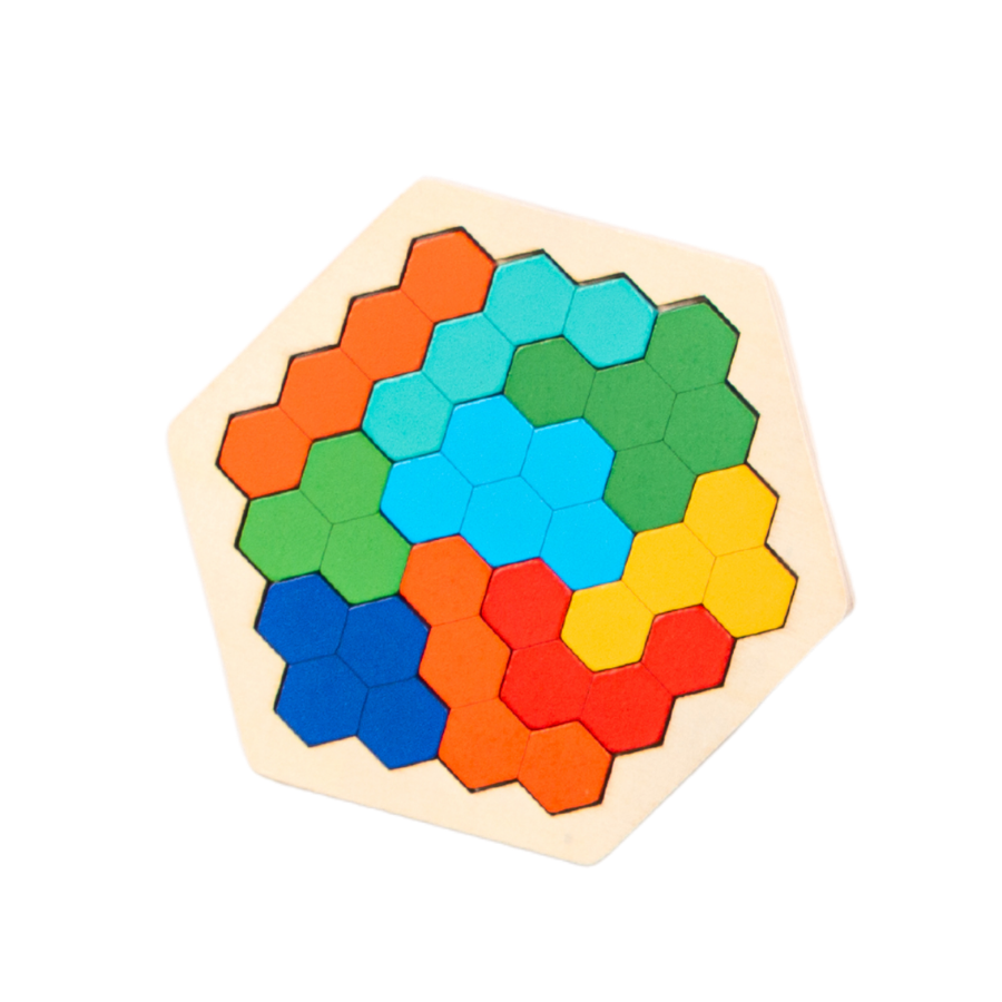Colorful Honeycomb Puzzle