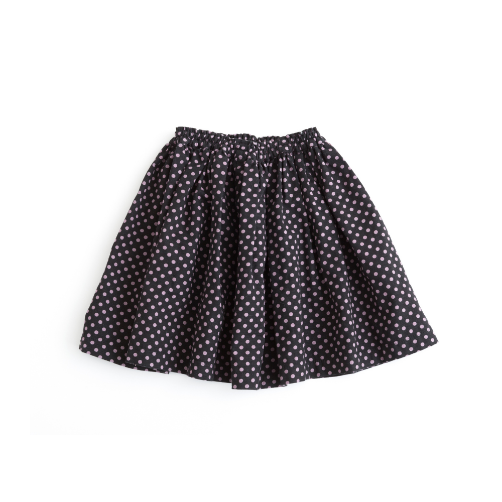 Polka Dot Swing Skirt